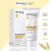 BIOAQUA Rice Raw Pulp Whitening Facial Cleanser 100gm - YehChez.pk